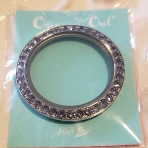 Authentic Origami Owl Large Tanzanite Face